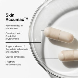 Skin Accumax 180 Capsules - Advanced Nutrition