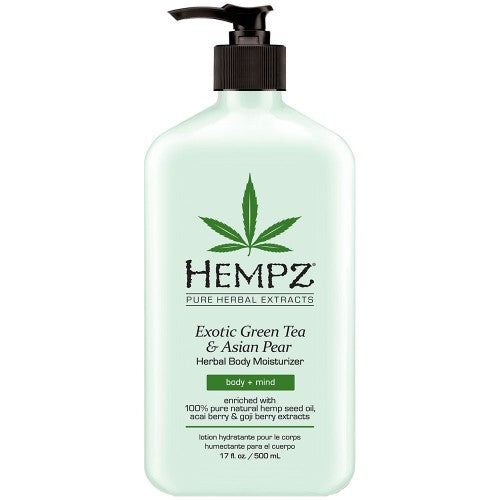 Hempz Exotic Green Tea & Asian Pear Body Moisturizer - Totally Refreshed Steam and Spa