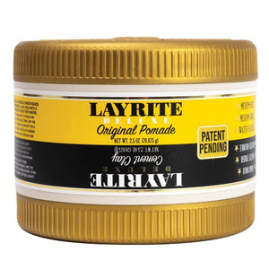 Layrite Dual Chamber Cement Clay/Original Pomade 3oz - Totally Refreshed Steam and Spa