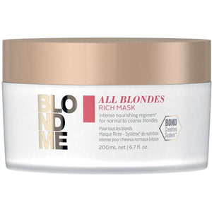 BLONDME All Blondes Rich Mask - Totally Refreshed Steam and Spa