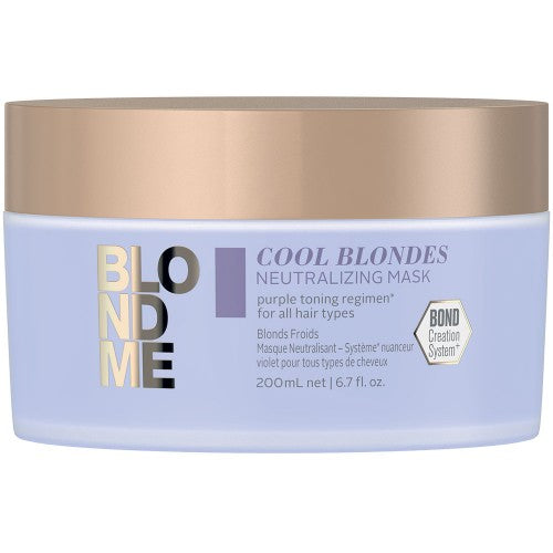 BLONDME Cool Blondes Neutralizing Mask 6.8oz - Totally Refreshed Steam and Spa