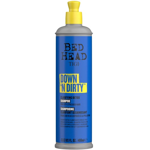 Bed Head Down N Dirty Shampoo 13.5oz - Totally Refreshed Steam and Spa