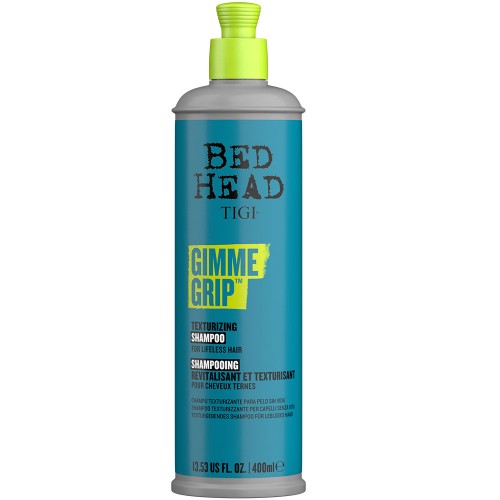 Bed Head Gimme Grip Texturizing Shampoo 13.5oz - Totally Refreshed Steam and Spa