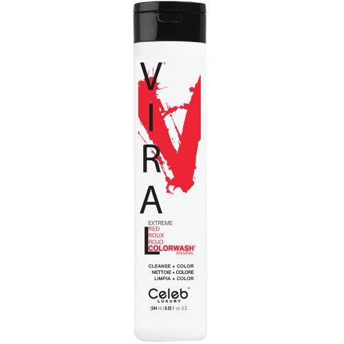Celeb Luxury Viral Red Colorwash 8.3oz - Totally Refreshed Steam and Spa