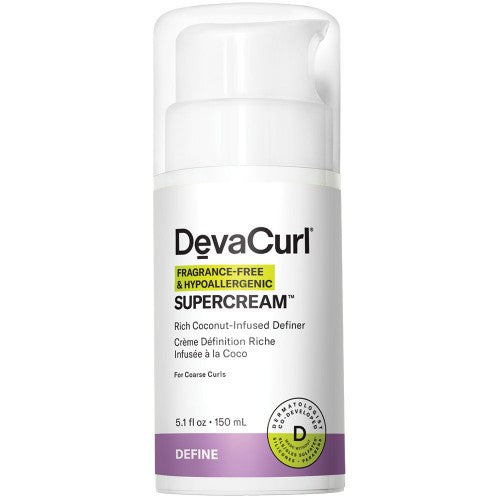 DevaCurl Fragrance-Free Supercream Definer 5oz - Totally Refreshed Steam and Spa