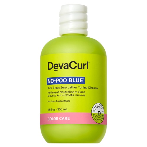 DevaCurl No-Poo Blue Cleanser 12oz - Totally Refreshed Steam and Spa