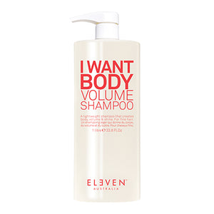 ELEVEN Australia - I Want Body Volume Shampoo - Totally Refreshed Steam and Spa