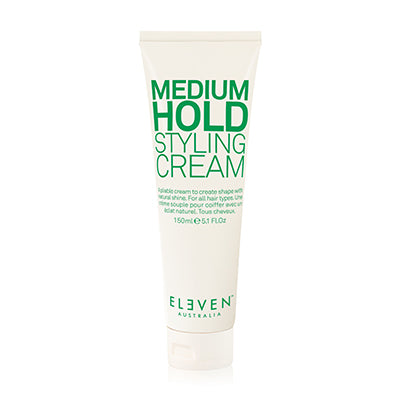 ELEVEN Australia - Medium Hold Styling Cream 150ml - Totally Refreshed Steam and Spa