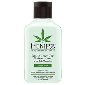 Hempz Exotic Green Tea & Asian Pear Body Moisturizer - Totally Refreshed Steam and Spa
