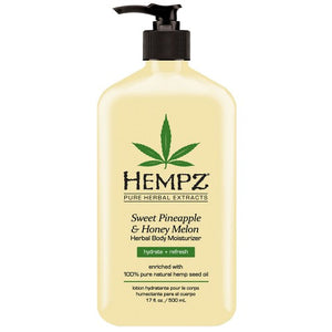 Hempz Sweet Pineapple & Honey Melon Body Moisturizer - Totally Refreshed Steam and Spa
