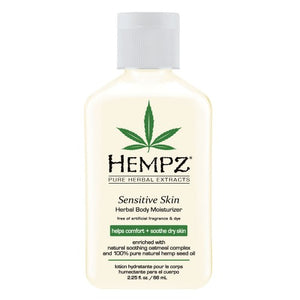 Hempz Sensitive Skin Body Moisturizer - Totally Refreshed Steam and Spa