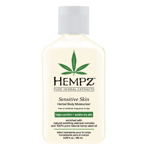 Hempz Sensitive Skin Body Moisturizer - Totally Refreshed Steam and Spa