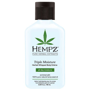 Hempz Triple Moisture Whipped Body Moisturizer - Totally Refreshed Steam and Spa