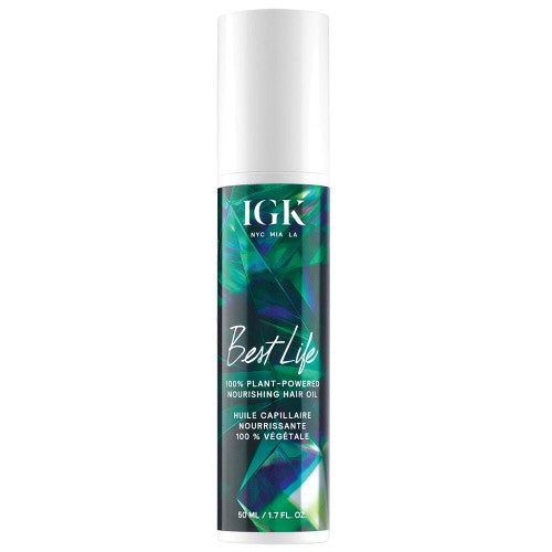 IGK Best Life Nourishing Hair Oil 1.7oz - Totally Refreshed Steam and Spa