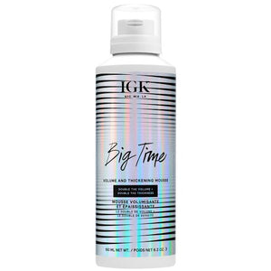 IGK Big Time Volume & Thickening Mousse 5.9oz - Totally Refreshed Steam and Spa