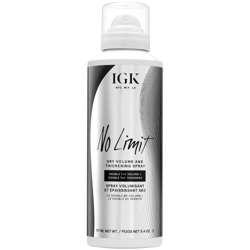 IGK No Limit Dry Volume & Thickening Spray 5.4oz - Totally Refreshed Steam and Spa