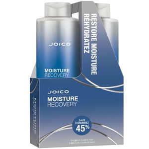 Joico Moisture Recovery Litre Duo - Totally Refreshed Steam and Spa