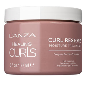 Lanza Healing Curls Curl Restore Leave-In Moisture Treatment 6oz - Totally Refreshed Steam and Spa