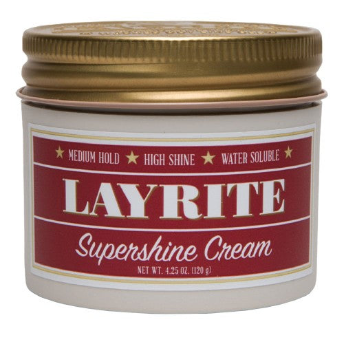 Layrite Supershine Cream 4.3oz - Totally Refreshed Steam and Spa