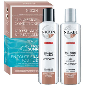 Nioxin System 3 Retail Duo - Totally Refreshed Steam and Spa