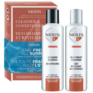 Nioxin System 4 Retail Duo - Totally Refreshed Steam and Spa