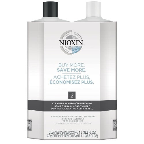 Nioxin System 2 Litre Duo - Totally Refreshed Steam and Spa