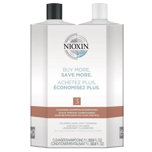 Nioxin System 3 Litre Duo - Totally Refreshed Steam and Spa