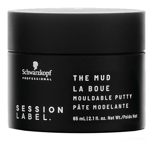 Schwarzkopf Session Label The Mud Mouldable Putty 2.2oz