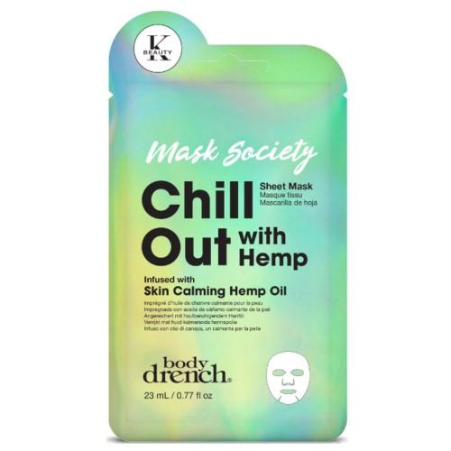 Body Drench Mask Society Chill Out With Hemp Sheet Mask