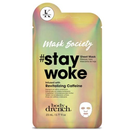 Body Drench Mask Society Stay Woke Sheet Mask - Totally Refreshed Steam and Spa