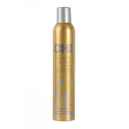 CHI Keratin Flex Finish Hair Spray 10oz - Totally Refreshed Steam and Spa