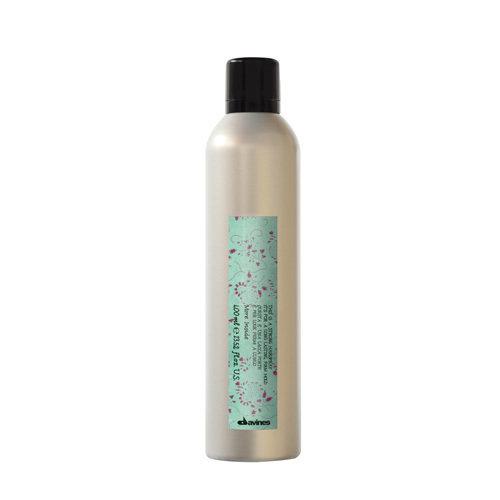 Strong Hold Hairspray - Davines - Totally Refreshed Steam and Spa