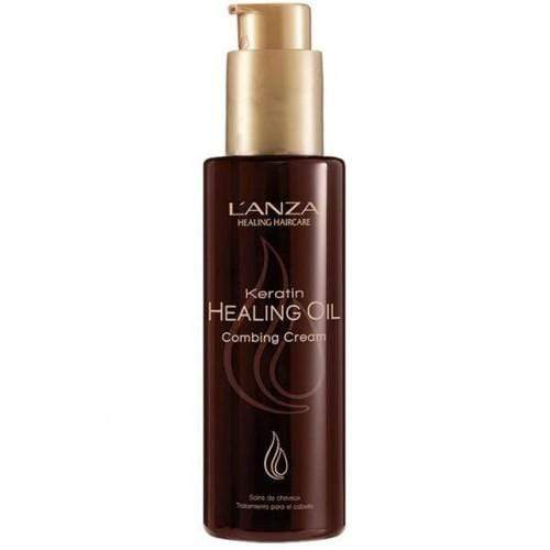 Lanza Keratin Healing Oil Combing Defrizz Cream 4.7oz - Totally Refreshed Steam and Spa