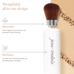 Load image into Gallery viewer, Jane Iredale - Amazing Base Loose Mineral Powder Foundation Refillable Brush (includes 2 refills!) - Totally Refreshed Steam and Spa
