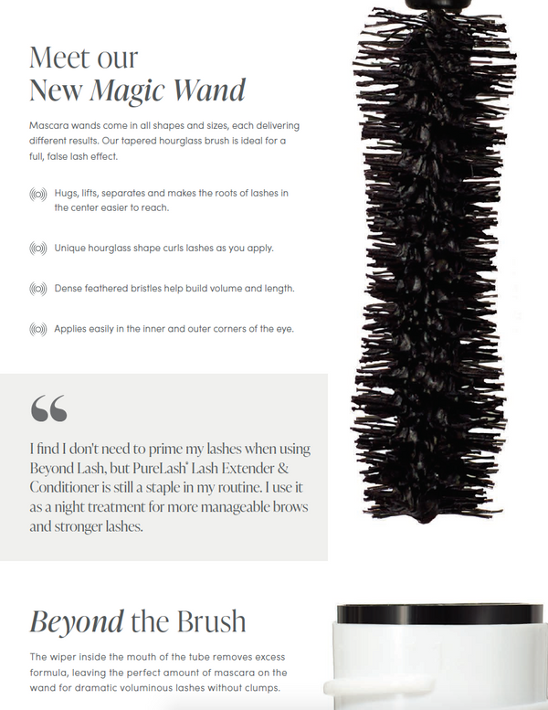 Beyond Lash Volumizing Mascara - Black Ink - Totally Refreshed Steam and Spa